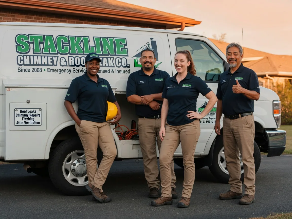 Chimney flashing repair company in Smithfield, VA